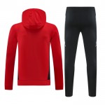 Manchester United Hoodie Training Sweatshirts 2024-25 Rote